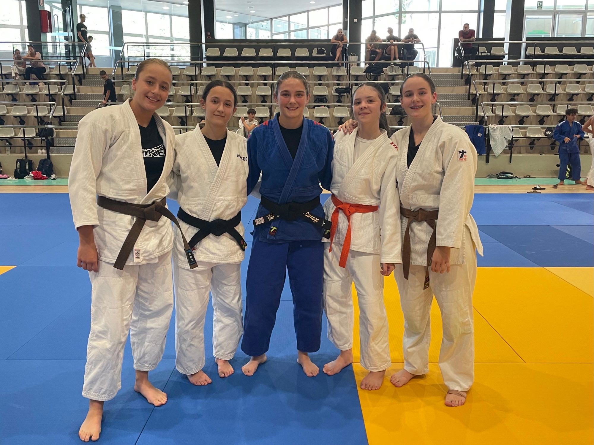 5 Judokas Navarra participaron en el Stage de Judo de Andorra 24-08-26